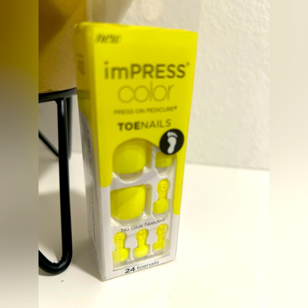 ImPress Press-on Toe 24 Nails NIP